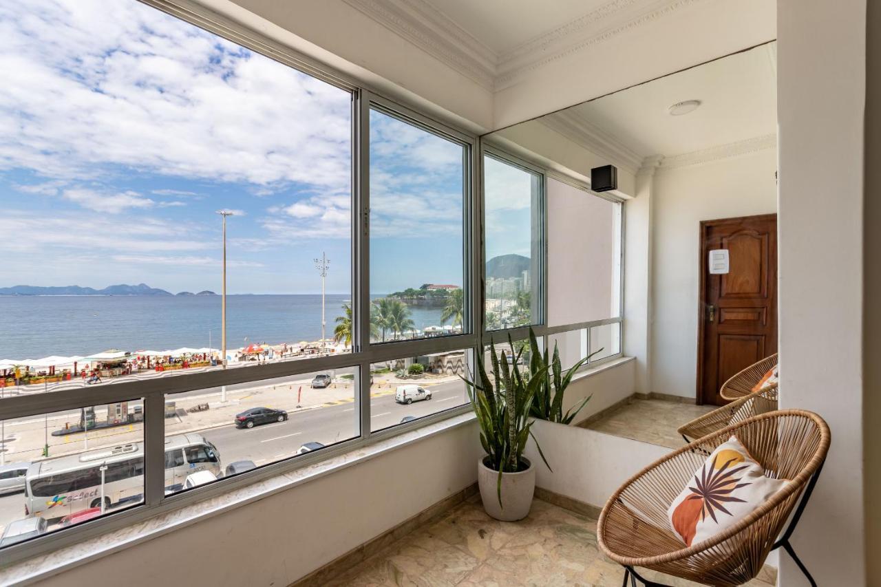 Apartmán Sofisticado Em Copacabana - Vista Para Praia - A403 Z3 Rio de Janeiro Exteriér fotografie